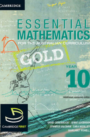 Cover of Essential Mathematics Gold for the Australian Curriculum Year 10 and Cambridge HOTmaths