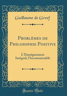 Book cover for Problemes de Philosophie Positive