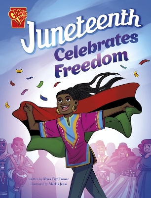 Book cover for Juneteenth Celebrates Freedom