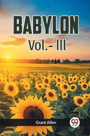 Cover of BABYLON Vol. lll (Edition2023)