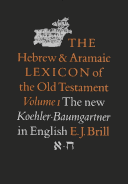 Cover of The Hebrew and Aramaic Lexicon of the Old Testament, Volume 4 Sin - Taw