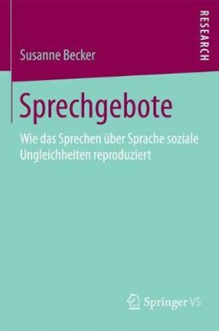 Cover of Sprechgebote