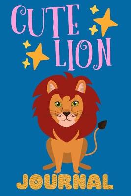 Book cover for Cute Lion Journal