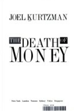 Cover of The Death of Money