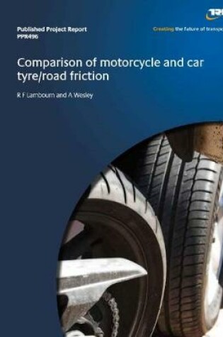 Cover of Comparison of motorcycle and car tyre/road friction