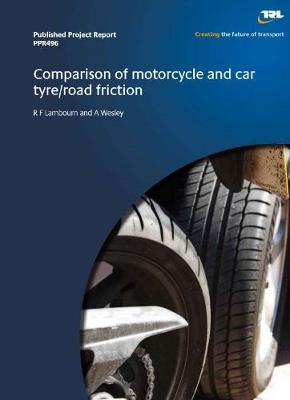 Cover of Comparison of motorcycle and car tyre/road friction