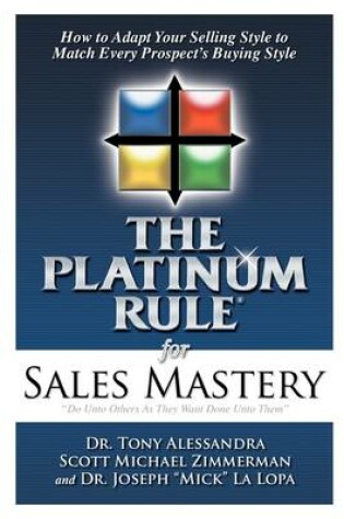 Cover of The Platinum Rule for Sales Mastery
