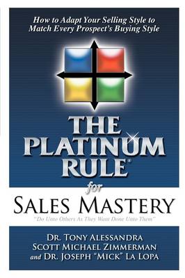 Book cover for The Platinum Rule for Sales Mastery