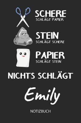 Book cover for Nichts schlagt - Emily - Notizbuch