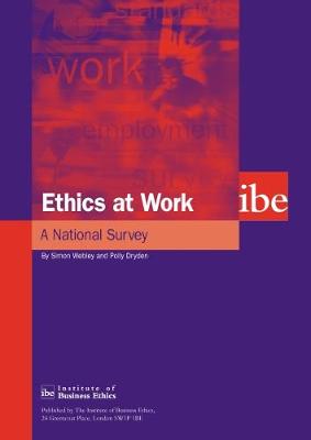 Book cover for Ethics at Work