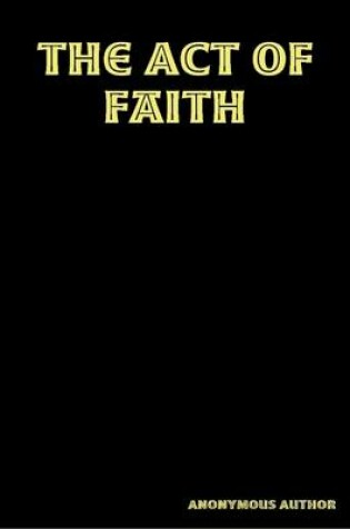 Cover of The Act of Faith