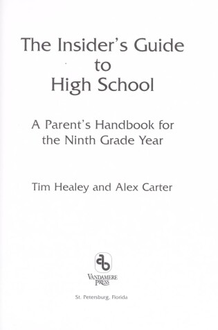 Cover of Insider's Guide to High School