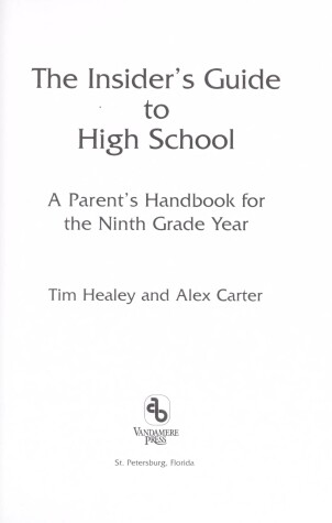 Book cover for Insider's Guide to High School