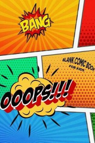 Cover of Blank Comic Book for Kids