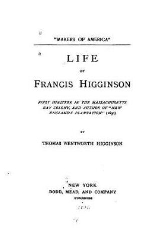 Cover of Life of Francis Higginson