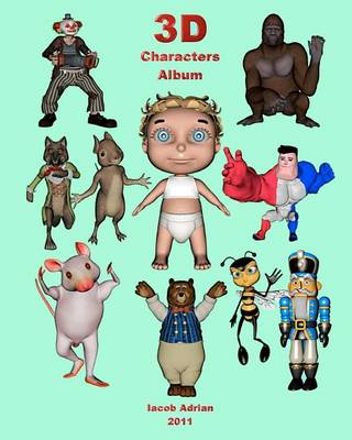 Book cover for 3D Characters Album