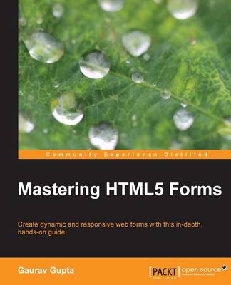 Book cover for Mastering HTML5 Forms