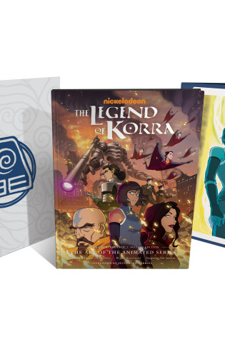 Cover of Legend Of Korra: Art Of The Animated Series - Book 4 (deluxe)