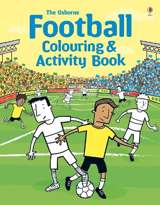 Cover of Football Colouring and Activity Book