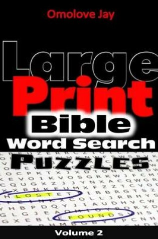 Cover of Large Print Bible Word Search Puzzles Vol. 2