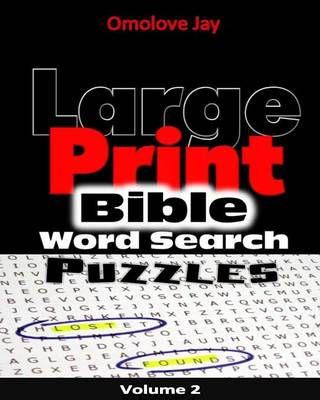 Cover of Large Print Bible Word Search Puzzles Vol. 2