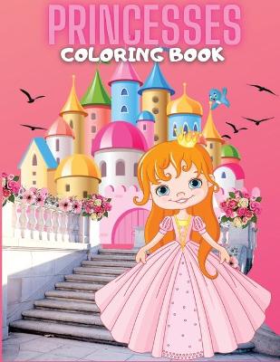 Book cover for Princesses Coloring Book