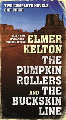 Book cover for The Pumpkin Rollers and the Buckskin Line