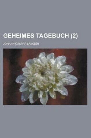 Cover of Geheimes Tagebuch (2)