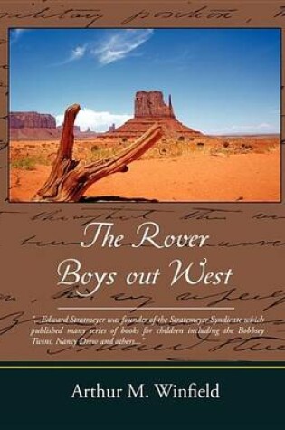 Cover of The Rover Boys Out West