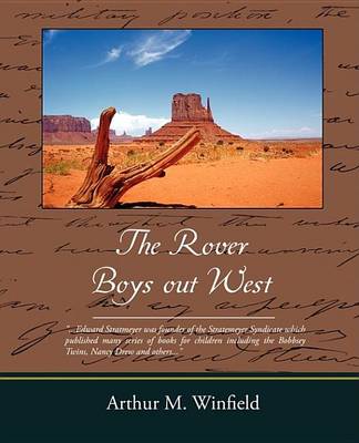 Book cover for The Rover Boys Out West