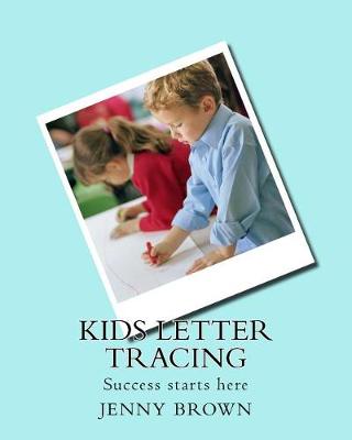 Book cover for Kids letter tracing