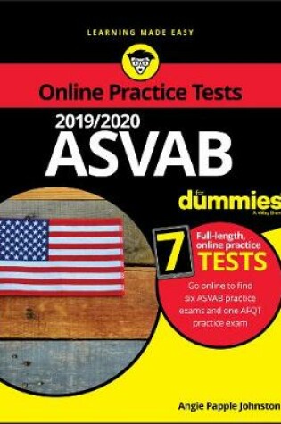 Cover of 2019 / 2020 ASVAB For Dummies with Online Practice