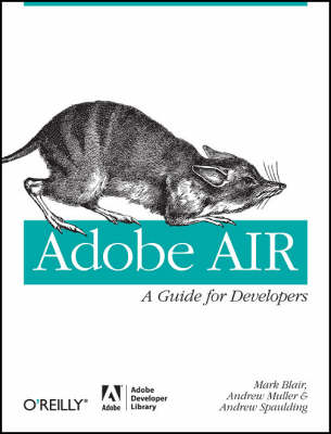 Book cover for Adobe AIR: A Guide for Developers