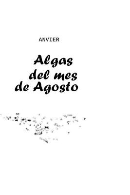 Book cover for Algas del mes de Agosto