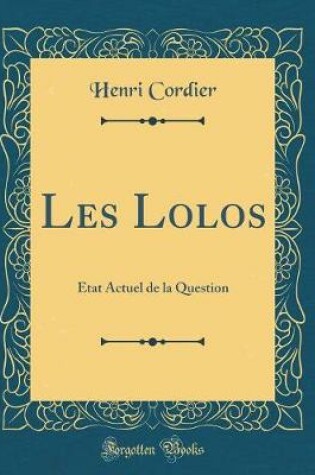 Cover of Les Lolos