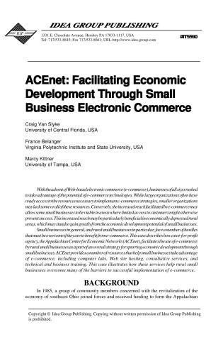 Cover of Acenet