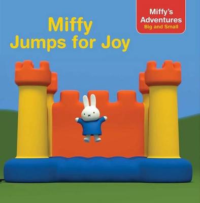 Book cover for Miffy Jumps for Joy