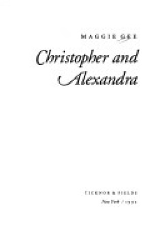 Cover of Christopher and Alexandra