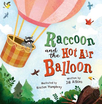 Book cover for Raccoon and the Hot Air Balloon