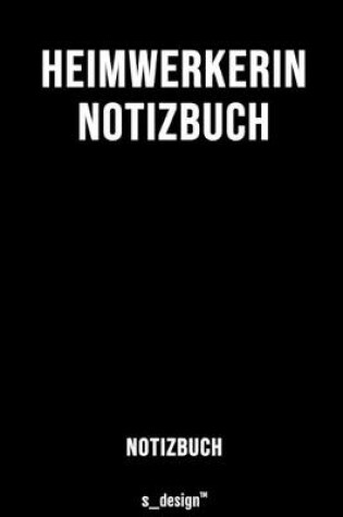 Cover of Notizbuch fur Heimwerkerin