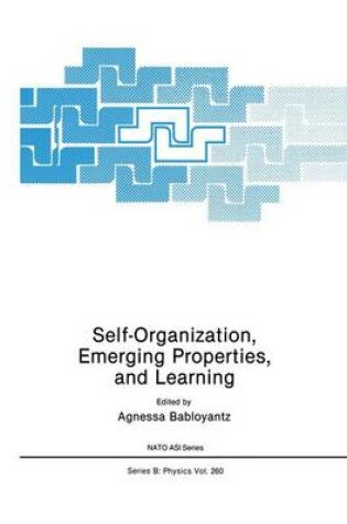 Cover of Self-Organization, Emerging Properties, and Learning