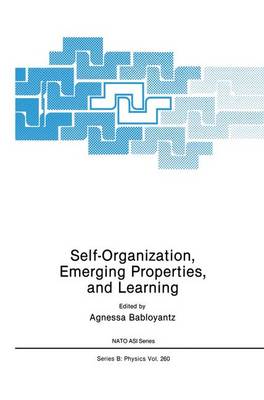 Book cover for Self-Organization, Emerging Properties, and Learning