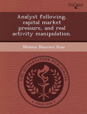 Book cover for Analyst Following