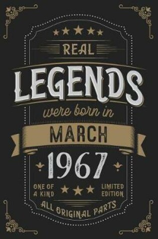 Cover of Real Legendes were born in March 1967