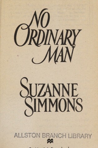 Cover of No Ordinary Man