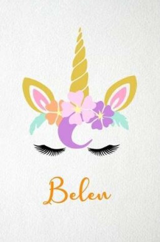 Cover of Belen A5 Lined Notebook 110 Pages