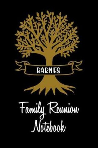 Cover of Barnes Family Reunion Notebook