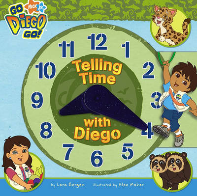 Book cover for Telling Time with Diego