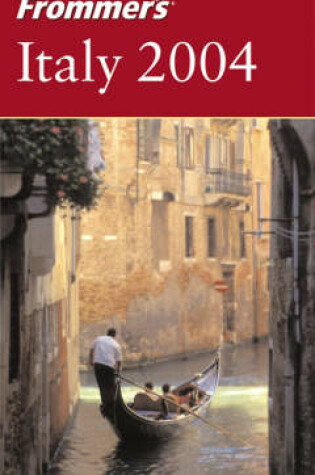 Cover of Frommer's Italy 2004