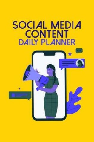 Cover of Social Media Content Daily Planner